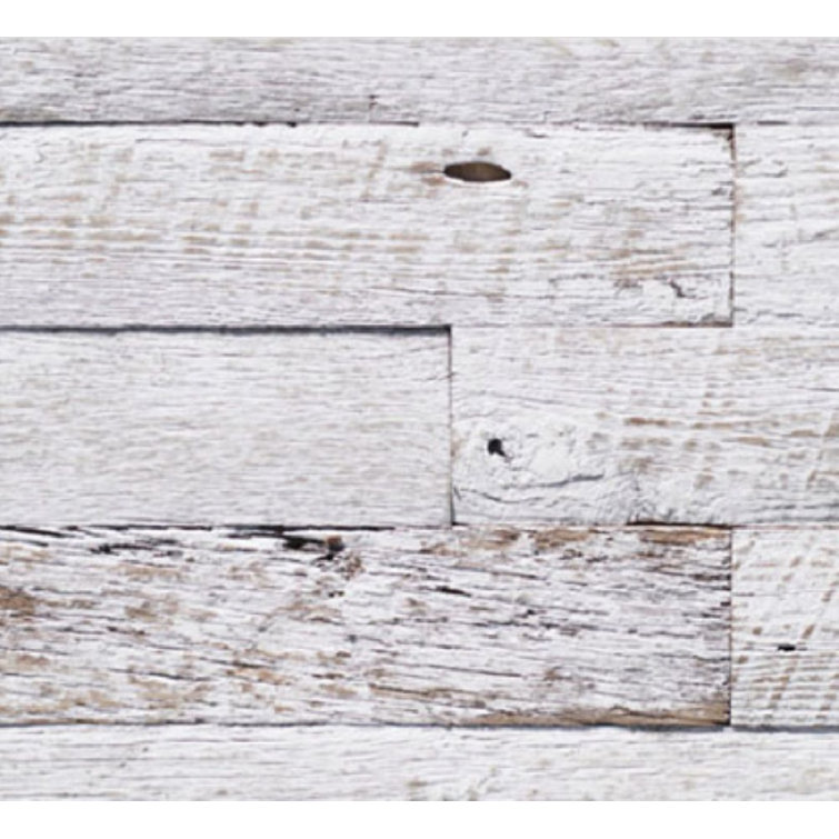 Antique Timber 6" x 60" Reclaimed Wall Paneling in Whitewashed Wayfair